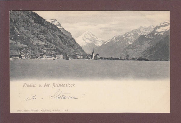 FLÜELEN - Bristenstock