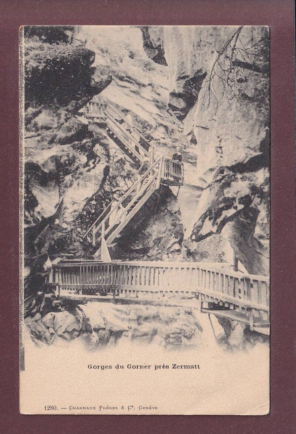 Gorges du GORNER // pli d'angle //