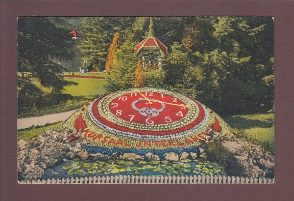 INTERLAKEN - Kursaal - Blumenuhr