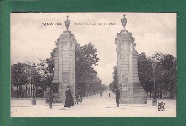 DIJON - Entrée des Allées du Parc