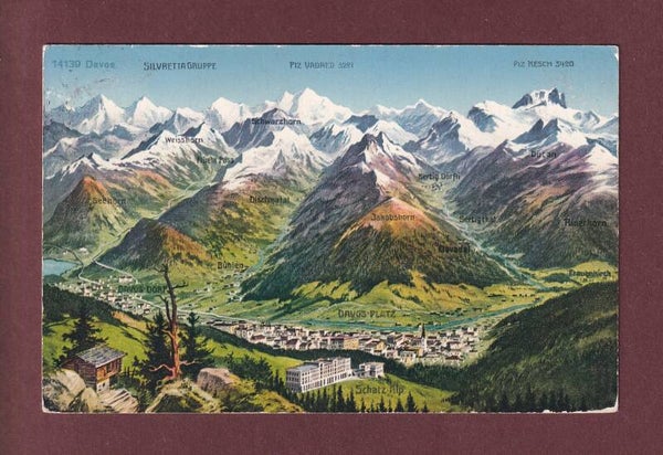 DAVOS und Umgebung - 1923