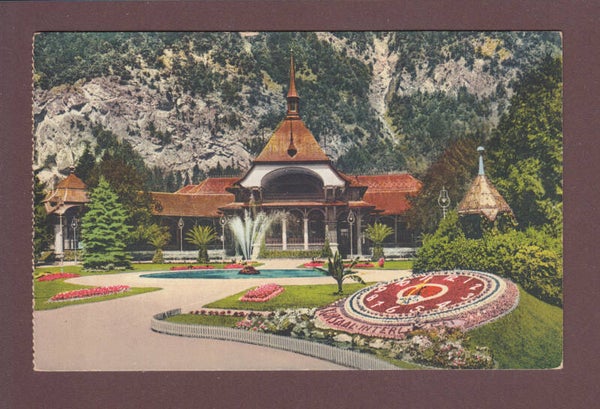 INTERLAKEN - Kursaal - Blumenuhr