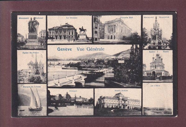GENEVE - 11 images - 1906