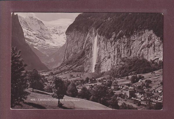 LAUTERBRUNNEN - Staubbach - 1919