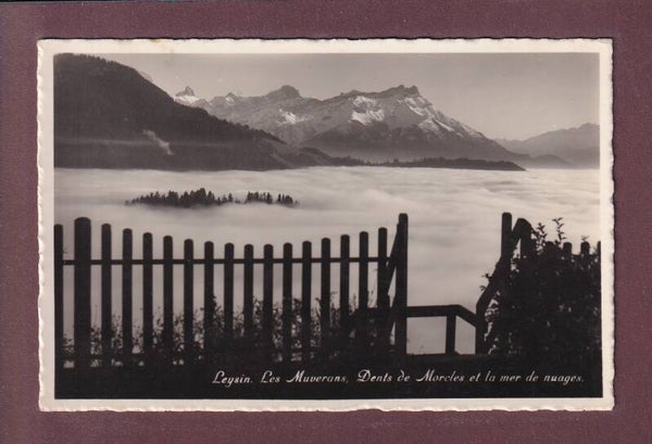LEYSIN - Les Muverans - Dents de Morcles - 1936
