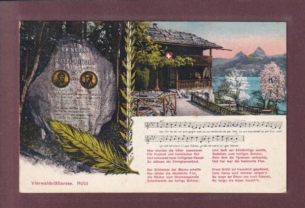 RÜTLI am Vierwaldstättersee - Lied - 1922