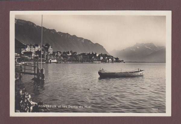 MONTREUX - Dents du Midi - 1928