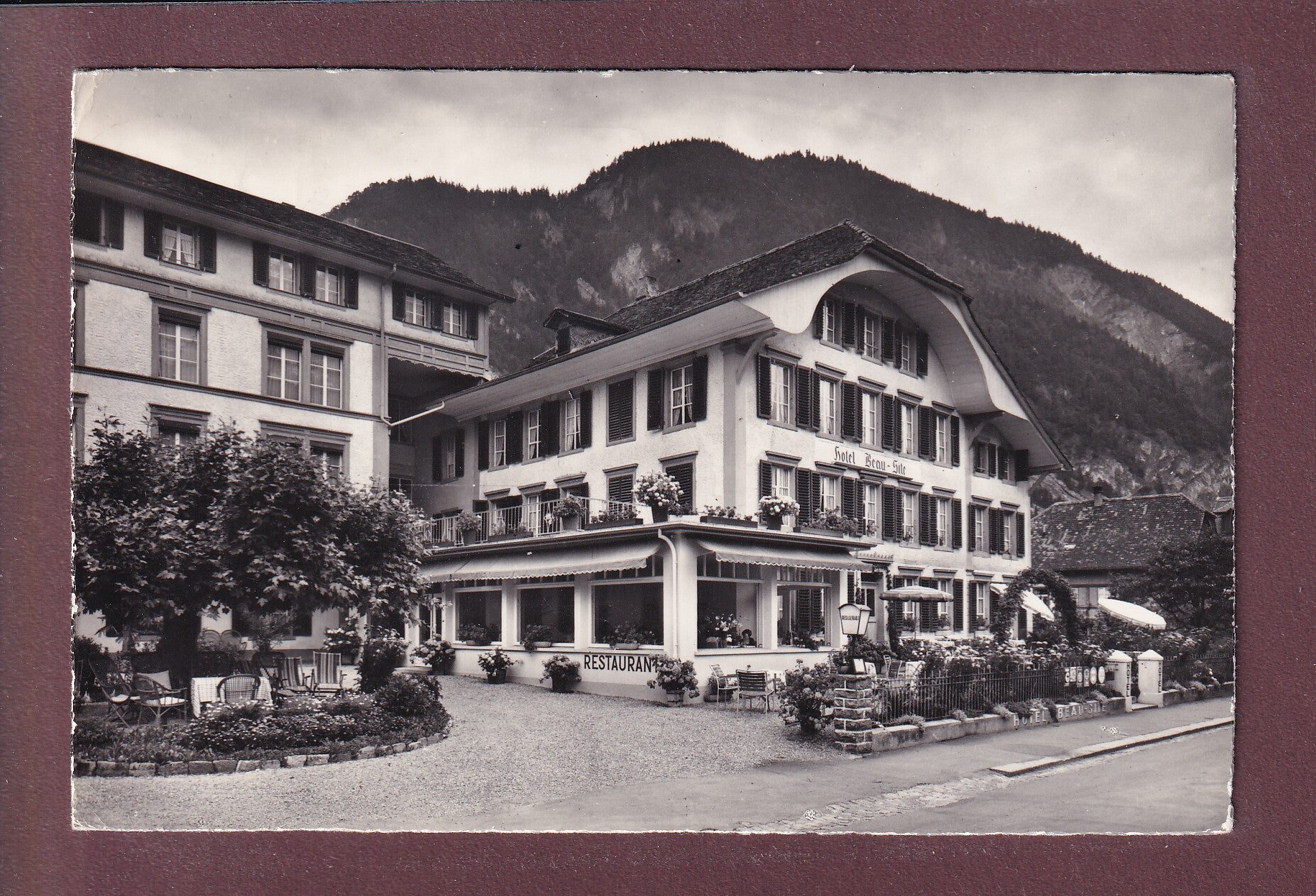 INTERLAKEN - Hotel Beausite - 1961