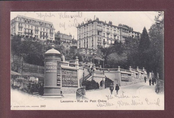 LAUSANNE - Petit Chêne - 1905