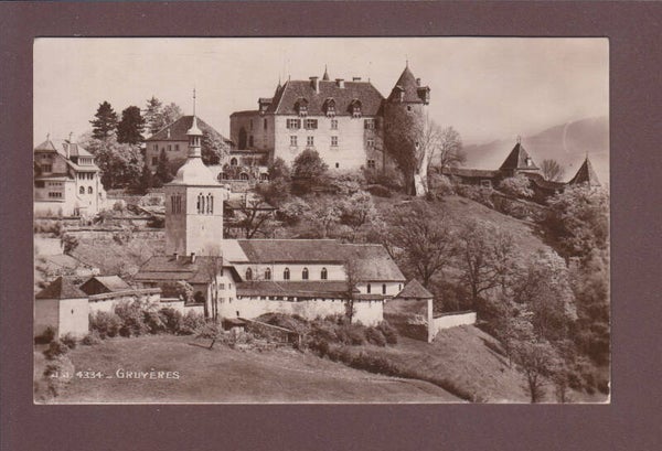 GRUYERES - Eglise et Château