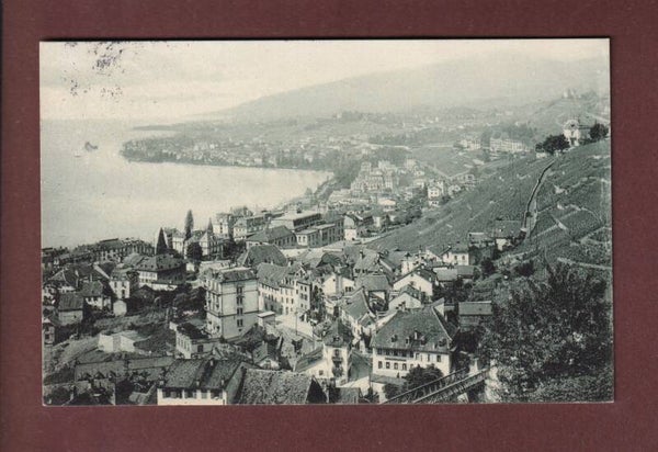 MONTREUX - Vue partielle - 1919