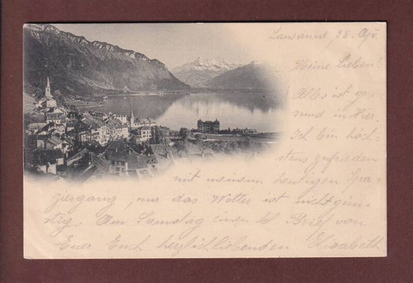MONTREUX - Dents du Midi - 1898