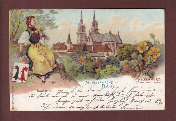 BASEL - Baslerin - Nelkenwurz - 1902