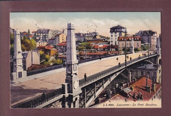 LAUSANNE - Pont Bessières - 1919