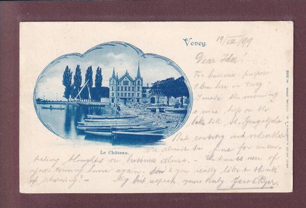 VEVEY - Le Château - 1899
