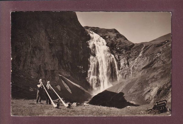 Adelboden - ALPHORNBLÄSER am Obern Entschligfall - 1938