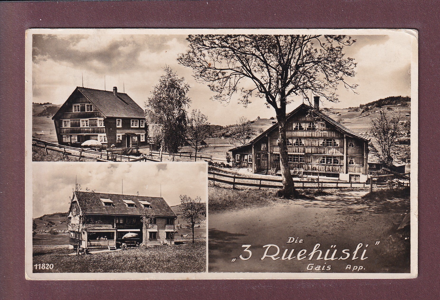 GAIS - Die 3 Ruehüsli - 1943