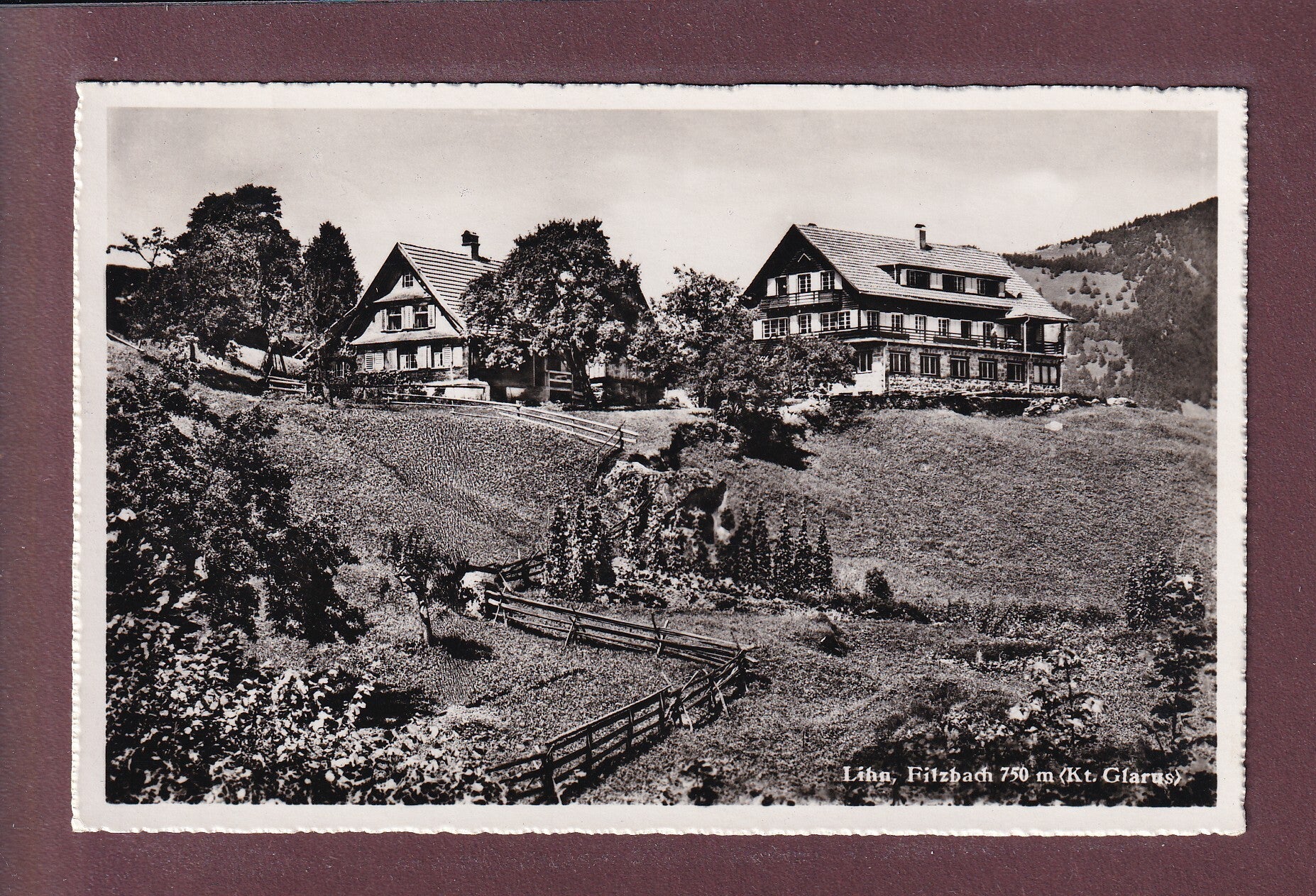 LIHN - Filzbach - 1947