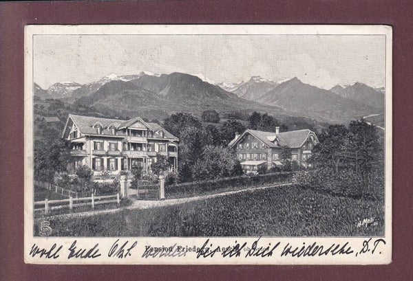 AESCHI - Pension Friedegg - 1909
