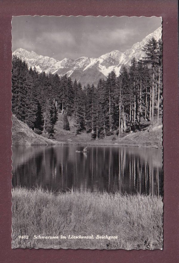 SCHWARZSEE im Lötschental - Beichgrat - 1965