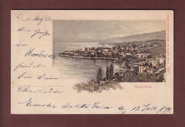 MONTREUX - 1899 CPN