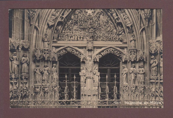 BERN - Münster - Hauptportal