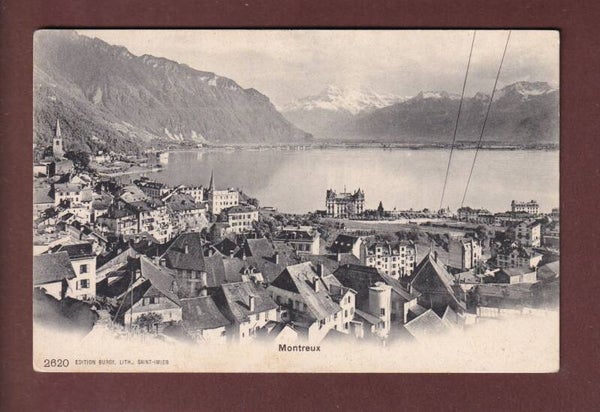 MONTREUX - Vue partielle - 1905