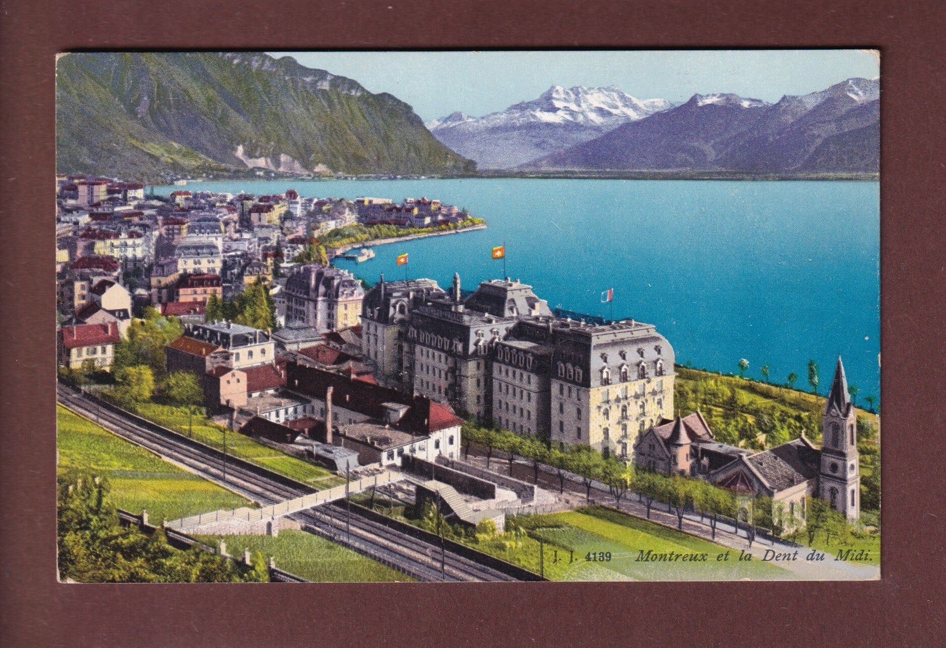 MONTREUX - Dents du Midi - 1916