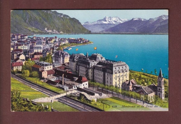 MONTREUX - Dents du Midi - 1916