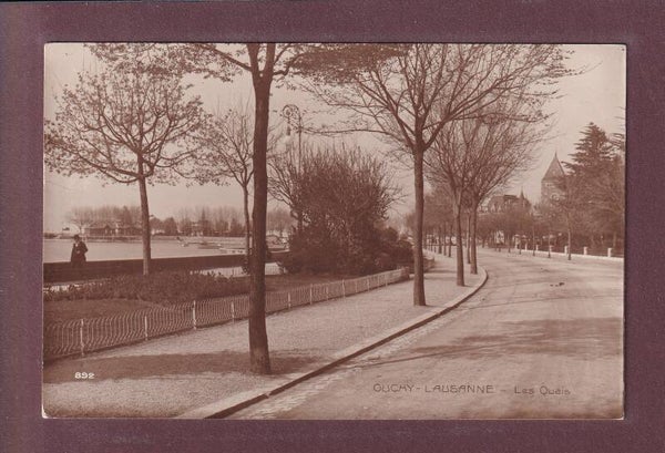 LAUSANNE - Ouchy - Le quai