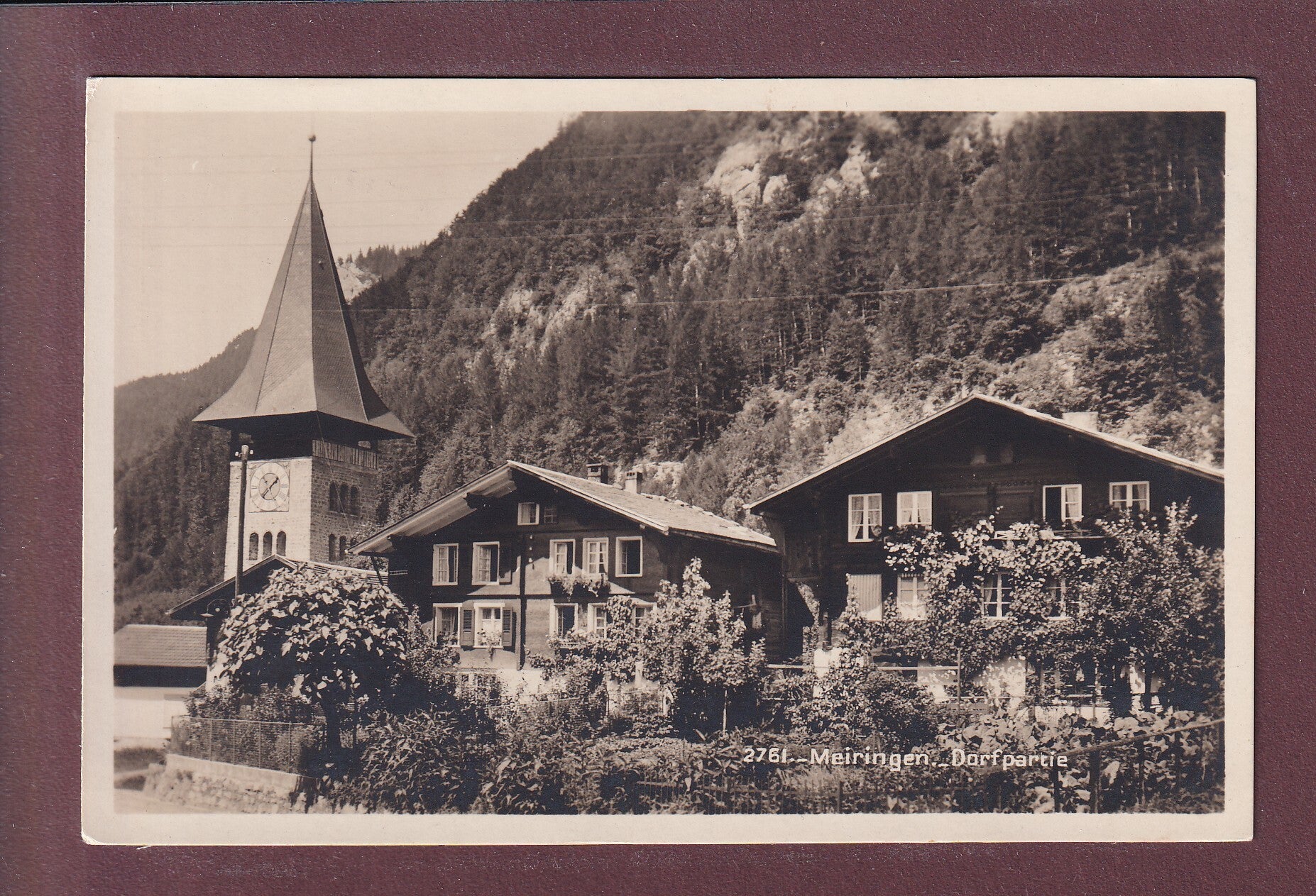 MEIRINGEN - Dorfpartie