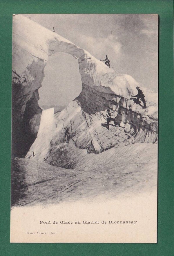 Glacier de BIONNASSAY - Pont de glace
