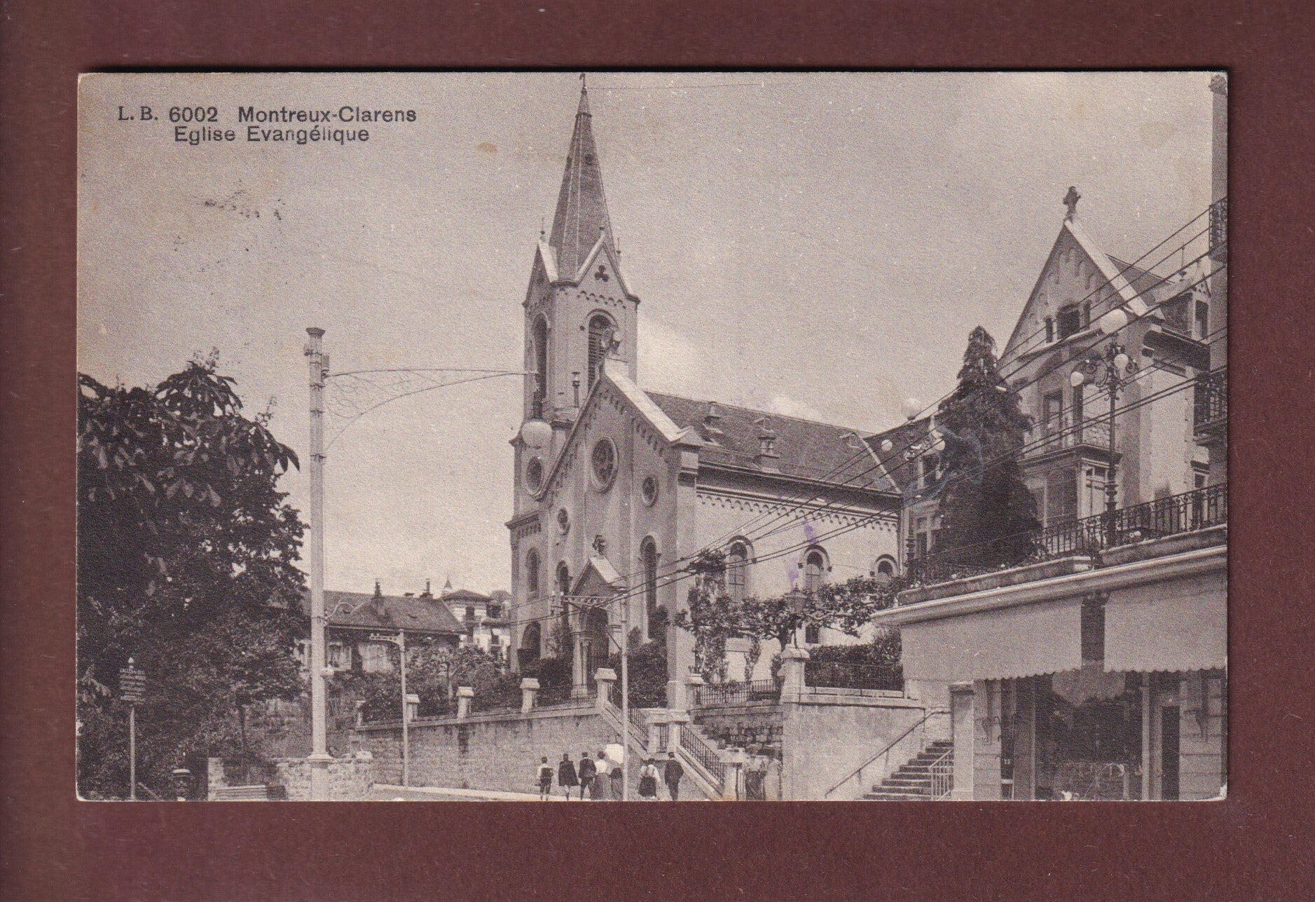 MONTREUX - Eglise Evangélique - 1918