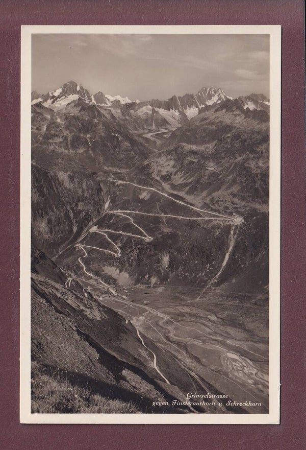 GRIMSELSTRASSE - Finsteraarhorn - Schreckhorn