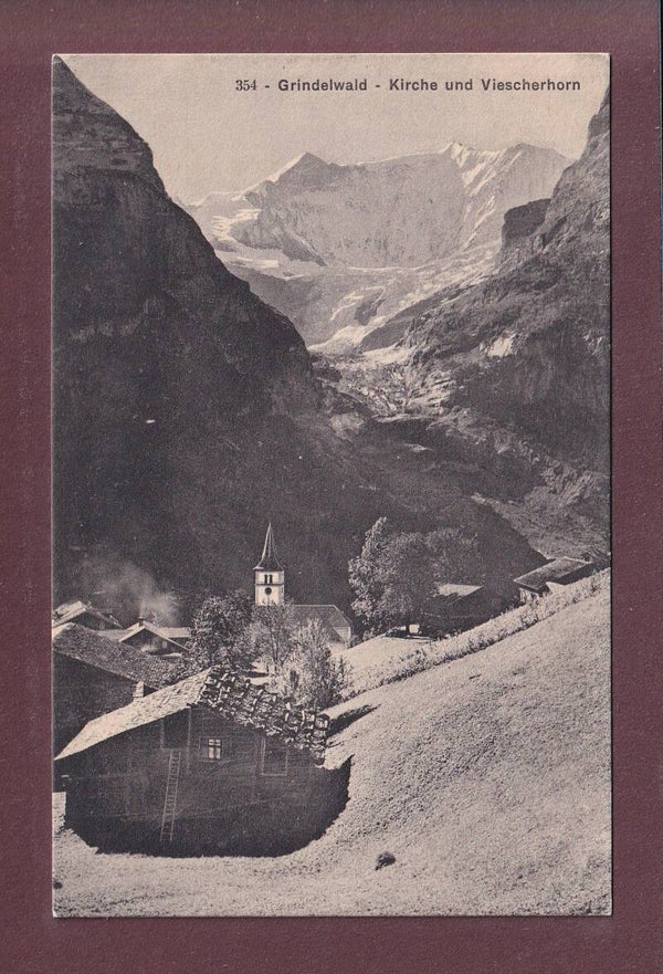 GRINDELWALD - Kirche - Fiescherhorn