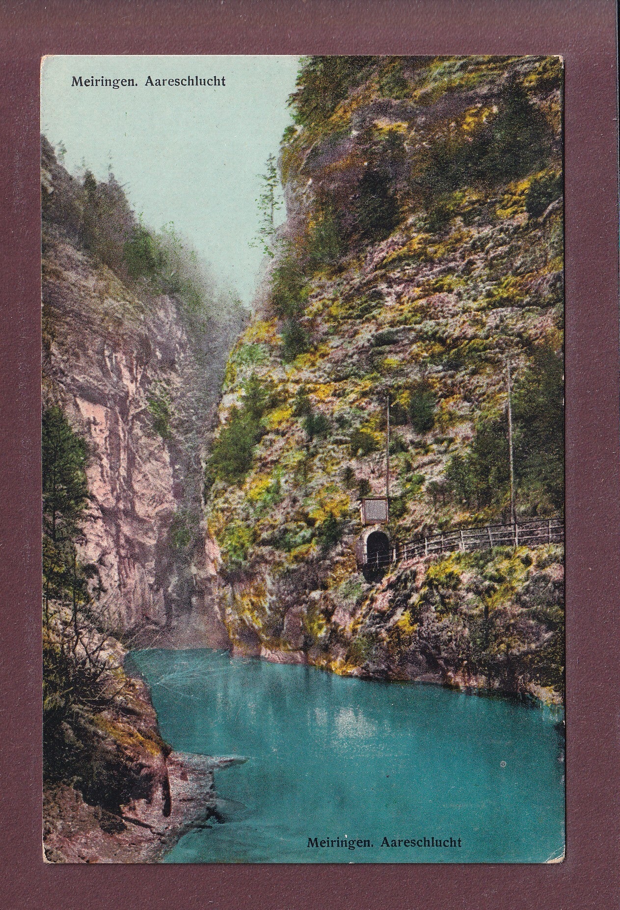 MEIRINGEN - Aareschlucht