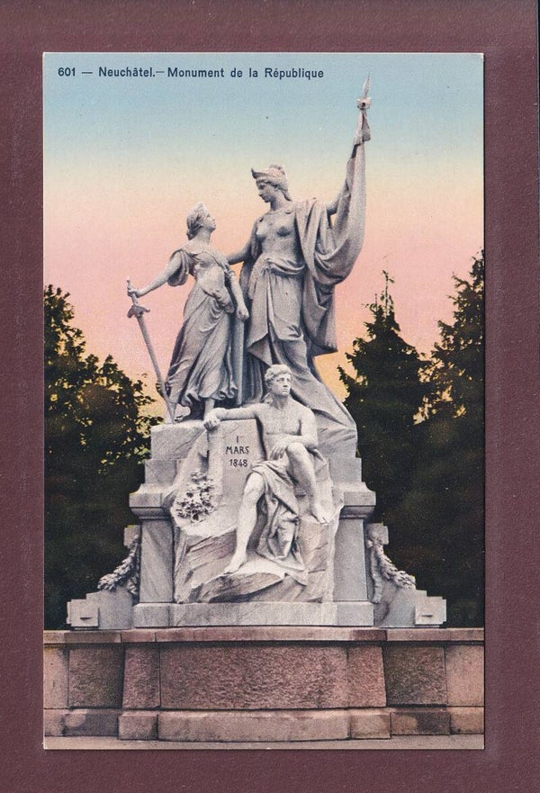 NEUCHÂTEL - Monument de la République