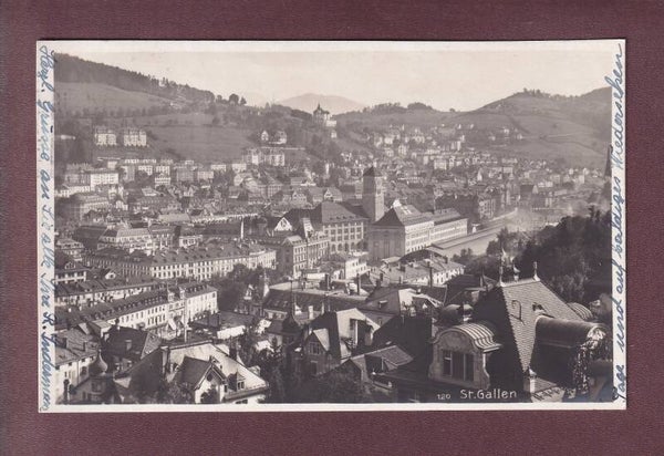 ST. GALLEN - Teilansicht - 1927