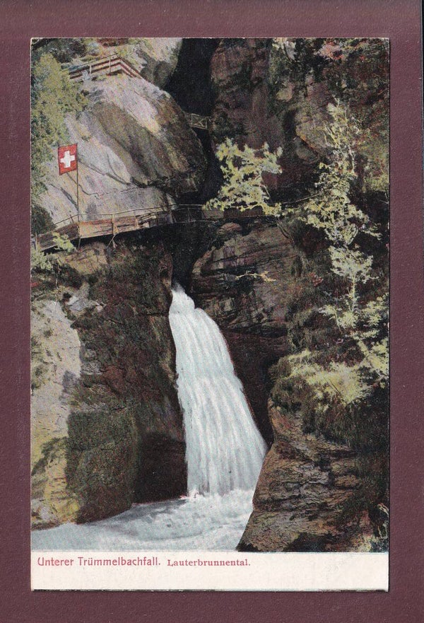 Lauterbrunnen - TRÜMMELBACH - Unter Galerie