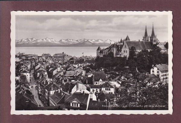 NEUCHÂTEL - Partie avec le Château
