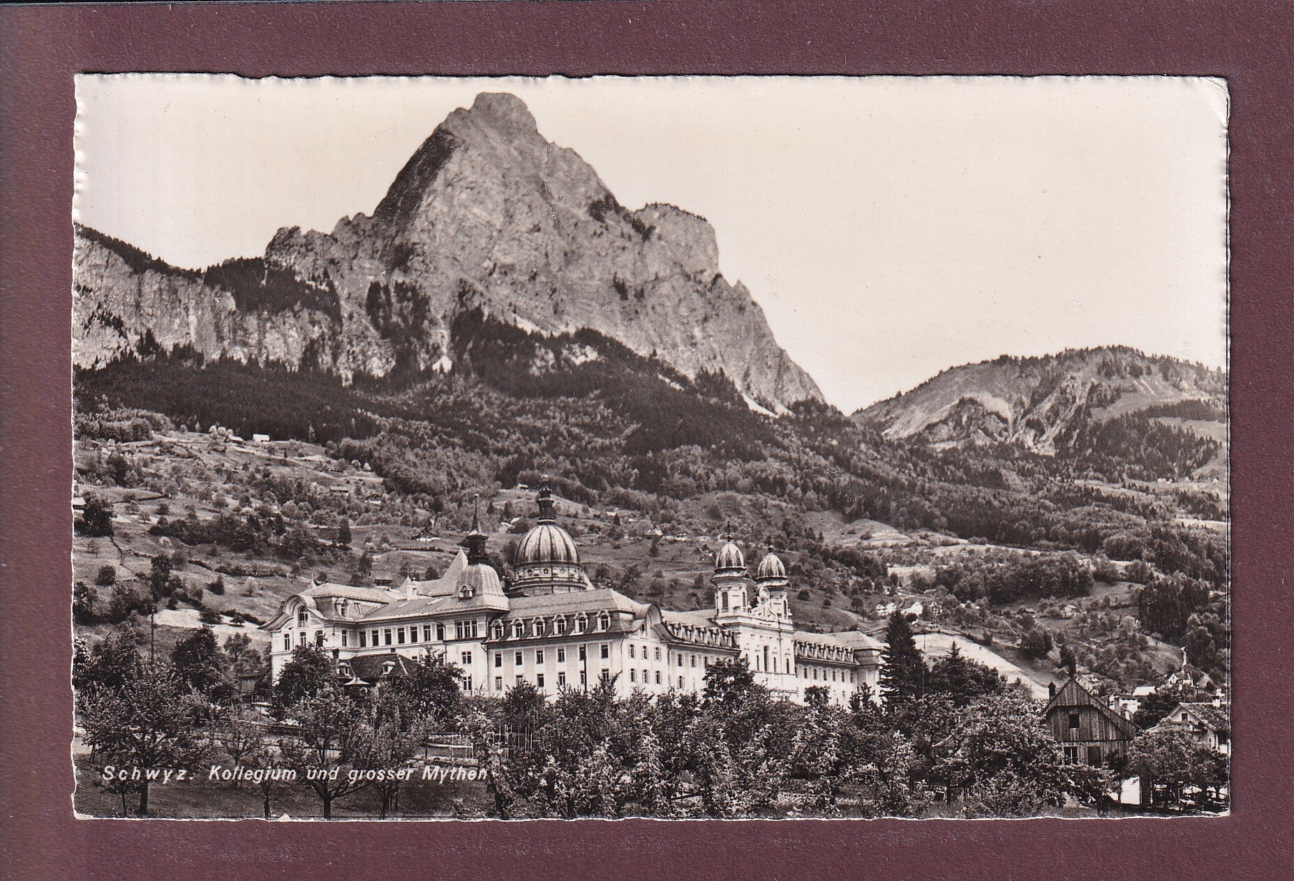 SCHWYZ - Kollegium - Grosser Mythen
