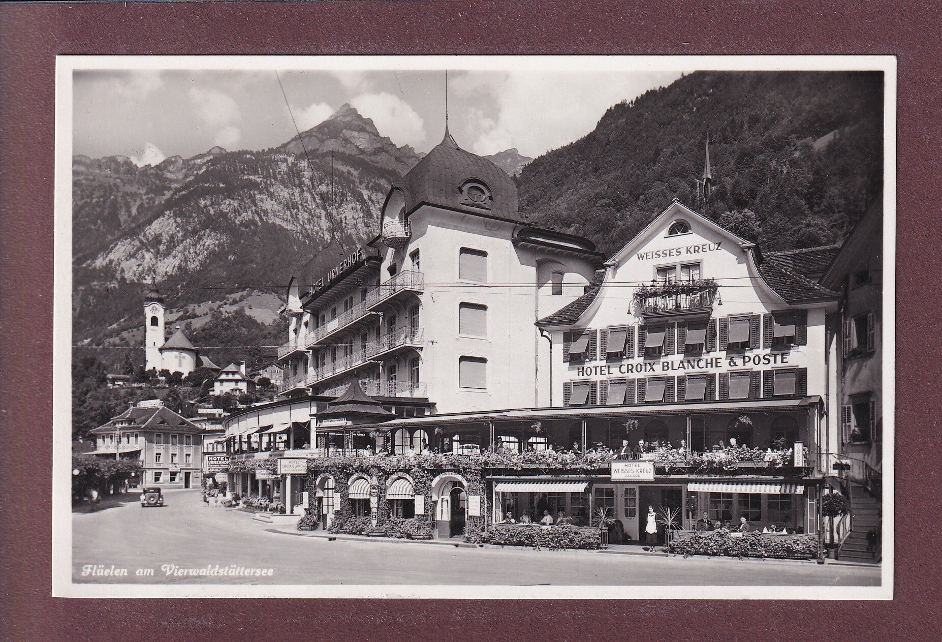 FLÜELEN - Hotel Weisses Kreuz