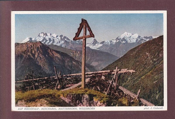 RIEDERALP - Mischabel - Matterhorn - Weisshorn