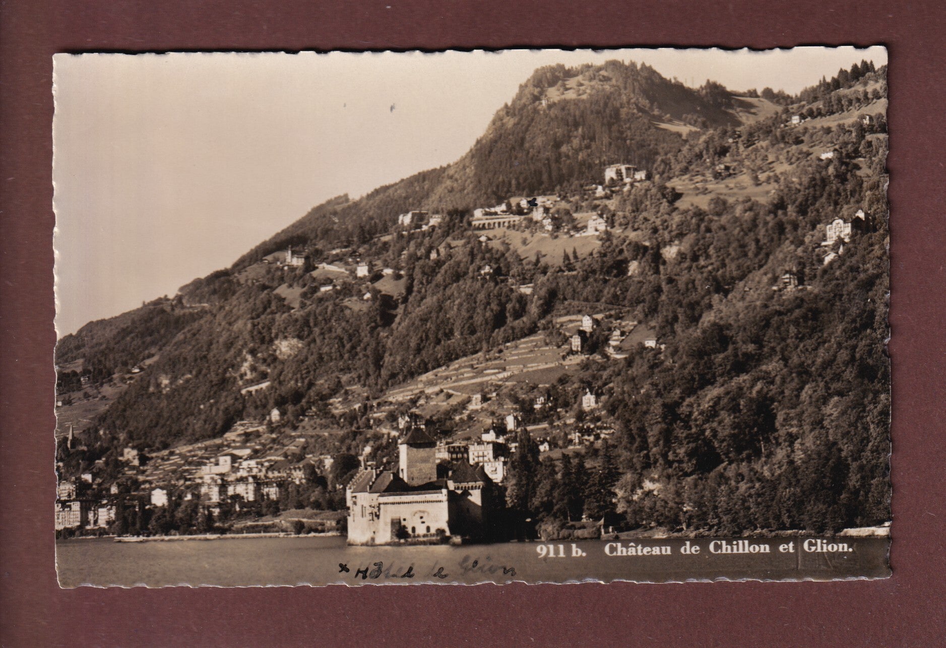 Château de CHILLON et GLION
