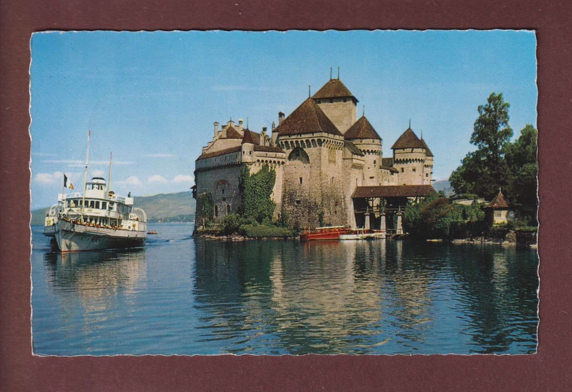 Château de CHILLON - Bateau CGN - 1967