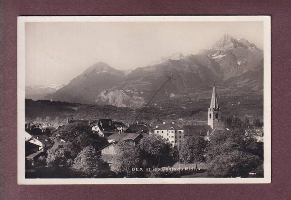 BEX - Eglise - Dents du Midi - 1931 Feldpost