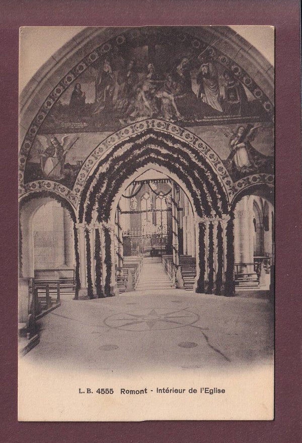 ROMONT - Intérieur de l'Eglise