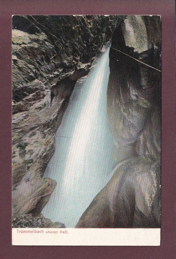 TRÜMMELBACH oberer Fall