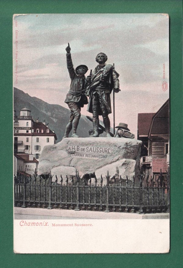 CHAMONIX - Monument Saussure