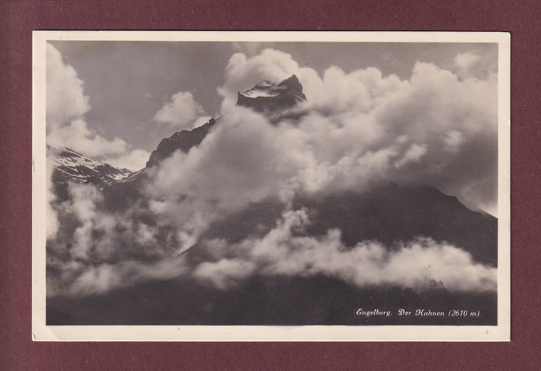 Engelberg - Der HAHNEN - 1929